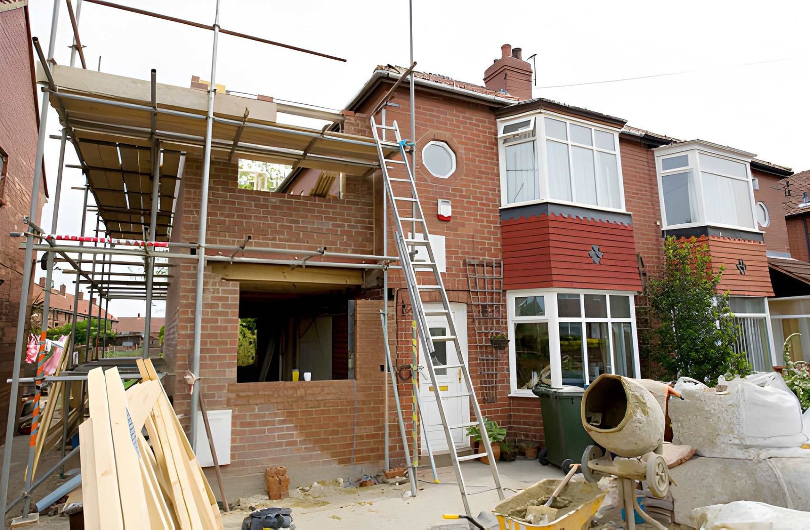 Building work in Coventry